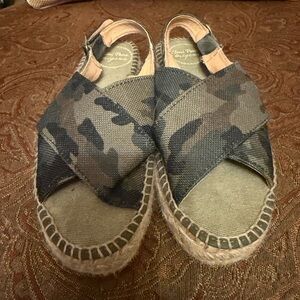 Toni Pond Camouflage Espadrille Sandals